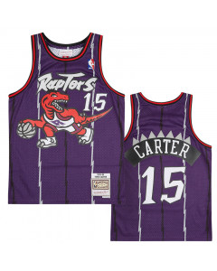 Vince Carter 15 Toronto Raptors 1998-99 Mitchell & Ness Swingman maglia