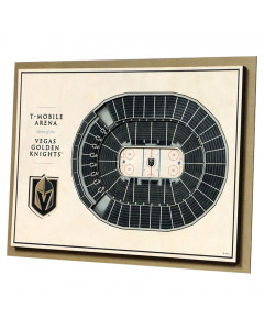 Vegas Golden Knights 3D Stadium View slika