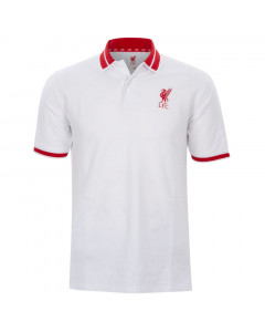 Liverpool White polo majica N°3