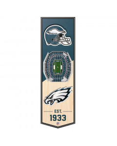 Philadelphia Eagles 3D Stadium Banner slika