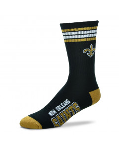 New Orleans Saints For Bare Feet Graphic 4-Stripe Deuce nogavice