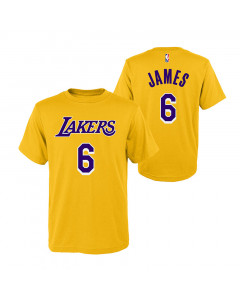 Lebron James 6 Los Angeles Lakers Flat Replica otroška majica