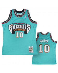 Mike Bibby 10  Vancouver Grizzlies 1998-99 Mitchell & Ness Swingman Road dres 