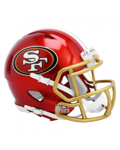 San Francisco 49ers Riddell Flash Alternative Speed Mini čelada 
