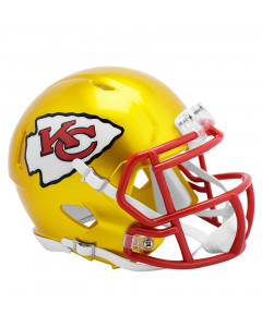 Kansas City Chiefs Riddell Flash Alternative Speed Mini čelada 