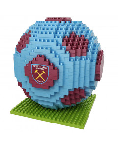 West Ham United BRXLZ Football 3D žoga set za sestavljanje