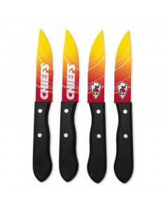 Kansas City Chiefs Steak Knives Set 4x nož za zrezke