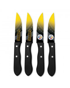 Pittsburgh Steelers Steak Knives Set 4x nož za zrezke