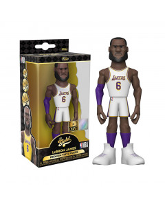 LeBron James 6 Los Angeles Lakers Funko POP! Gold Premium CHASE Figura 13 cm