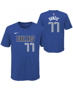 Luka Dončić 77 Dallas Mavericks Nike Name & Number otroška majica