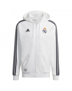 Real Madrid Adidas DNA 3-Stripes zip majica sa kapuljačom