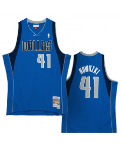 Dirk Nowitzki 41 Dallas Mavericks 2010-11 Mitchell and Ness Swingman dres
