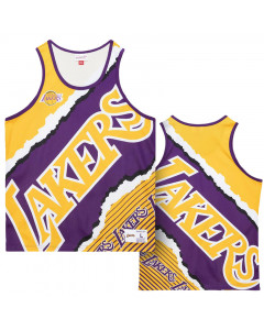 Los Angeles Lakers Mitchell and Ness Jumbotron 2.0 Sublimated Tank T-Shirt