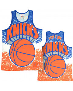 New York Knicks Mitchell and Ness Jumbotron 2.0 Sublimated Tank majica 