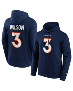 Russell Wilson 3 Denver Broncos Graphic pulover s kapuco