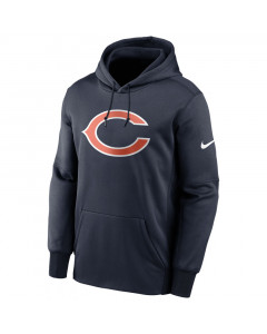 Chicago Bears Nike Prime Logo Therma pulover s kapuco