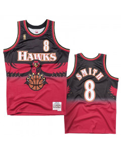 Steve Smith 8 Atlanta Hawks 1996-97 Mitchell and Ness Swingman dres