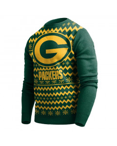 Green Bay Packers Big Logo 2 Colour pulover
