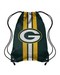 Green Bay Packers Team Stripe Drawstring športna vreča