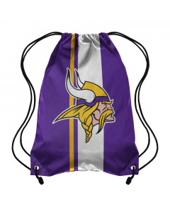 Minnesota Vikings Team Stripe Drawstring športna vreča