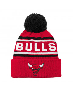Chicago Bulls Cuff Pom Youth otroška zimska kapa 58-62 cm