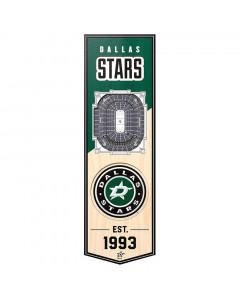 Dallas Stars 3D Stadium Banner slika
