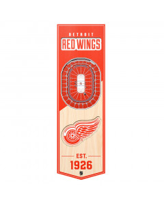 Detroit Red Wings 3D Stadium Banner slika