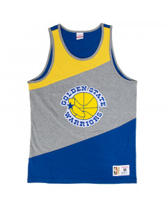 Golden State Warriors Mitchell and Ness HWC Colorblocked Cotton Tank Top majica