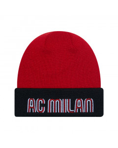 AC Milan New Era Cuff Pulse Youth otroška zimska kapa
