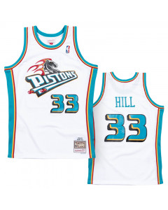 Grant Hill 33 Detroit Pistons 1998-99 Mitchell & Ness Swingman dres