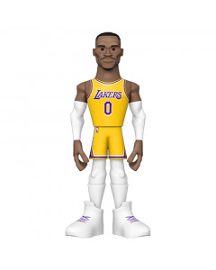 Russell Westbrook 0 Los Angeles Lakers Funko POP! Gold Premium Figura 13 cm