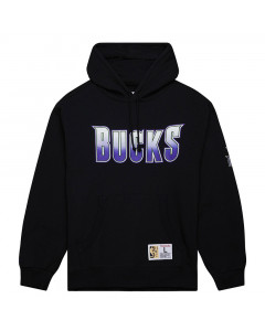 Milwaukee Bucks Mitchell and Ness Game Vintage Logo pulover s kapuco