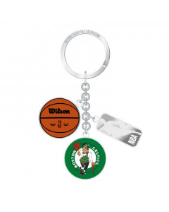 Boston Celtics Charm Keychain obesek