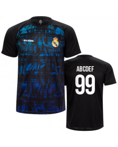 Real Madrid N°24 Poly Training T-Shirt Trikot (Druck nach Wahl +16€)