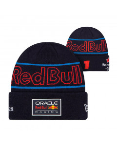 Max Verstappen Red Bull Racing Team New Era Youth otroška zimska kapa