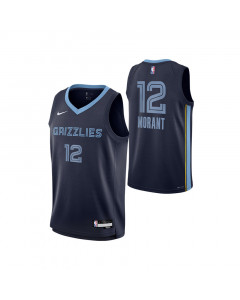 Ja Morant 12 Memphis Grizzlies Nike Icon Edition Swingman Kids Jersey