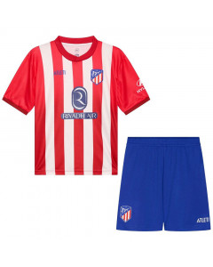 Atlético de Madrid Home Kit Replica Kinder Training Trikot Komplet Set 