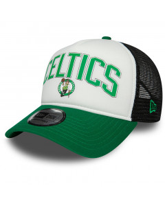 Boston Celtics New Era E-Frame Trucker Retro Cap