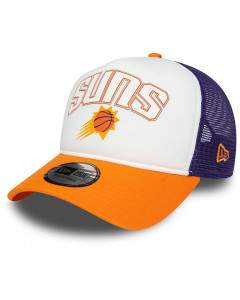 Phoenix Suns New Era E-Frame Trucker Retro Cappellino 
