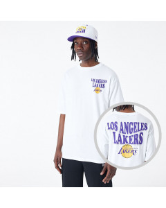 Los Angeles Lakers New Era Script Oversized T-Shirt