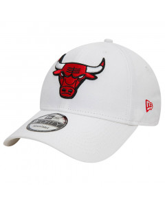Chicago Bulls  New Era 9FORTY Sidepatch White Cappellino