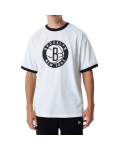 Brooklyn Nets New Era Team Logo Mesh Oversized majica