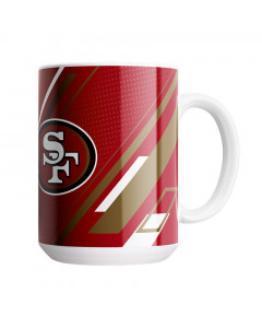 San Francisico 49ers Diagonal Jumbo skodelica