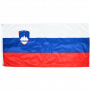 Slovenia bandiera 140x70 cm con due anelli