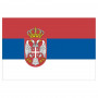 Serbien Fahne Flagge