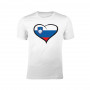 Slovenija T-shirt cuoricino per bambini