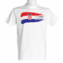 Kroatien Herren T-Shirt Flagge