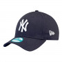 New York Yankees New Era 9FORTY League Essential Mütze Navy (10531939)
