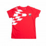 Ducati Grid Print T-shirt per bambini