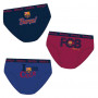 FC Barcelona 3x Kinder Unterhosen 